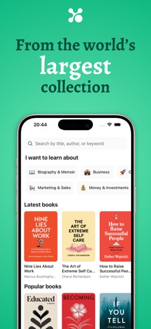Book Summaries: MindLeap Screenshot 3 of 5