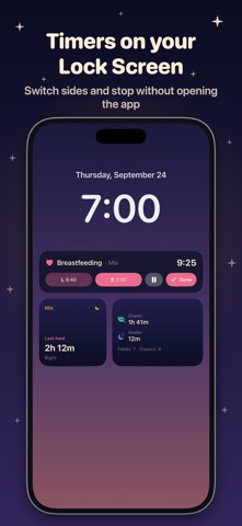 Nightlight: Baby Feeding Log screenshot 3