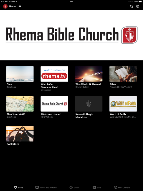 Screenshot #4 pour Rhema USA