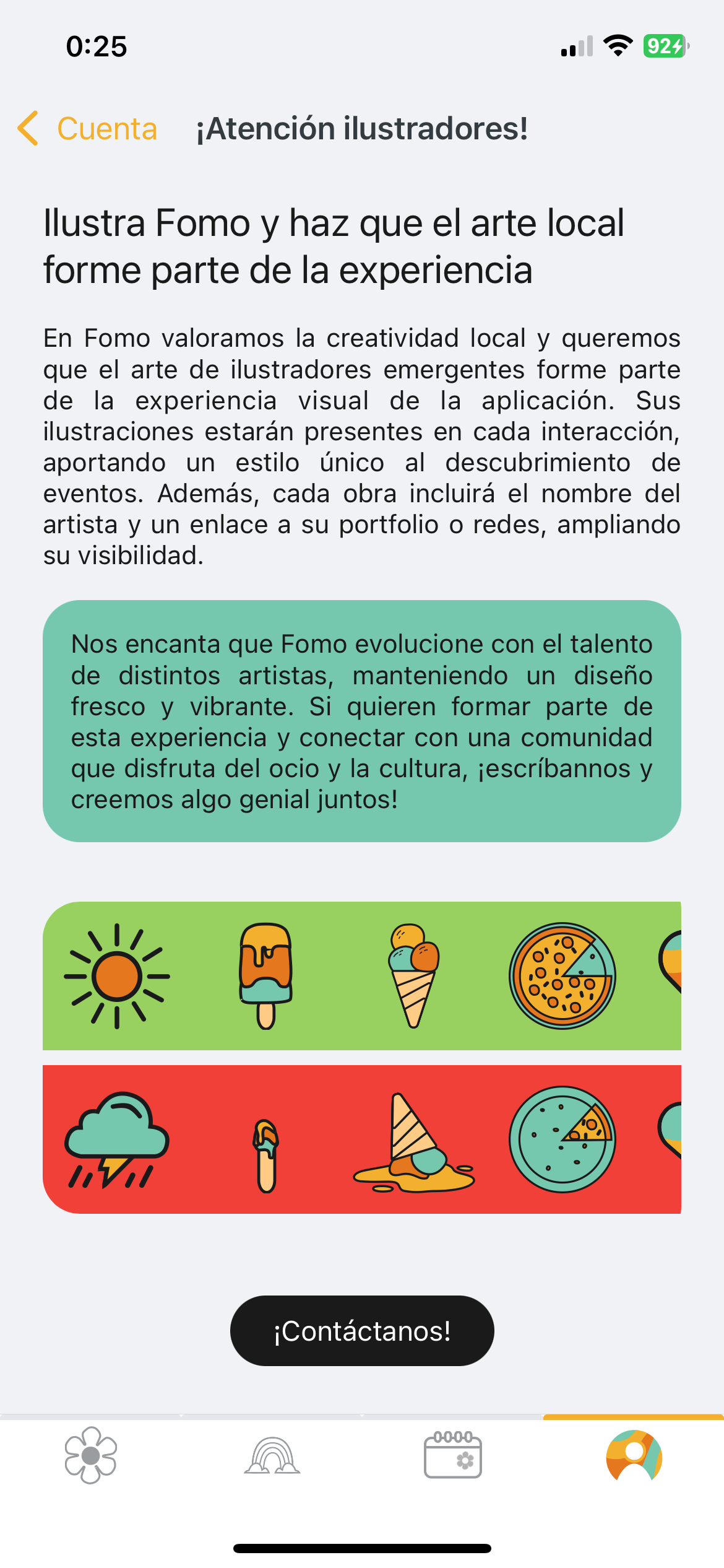 Fomo - Tu agenda de eventos
