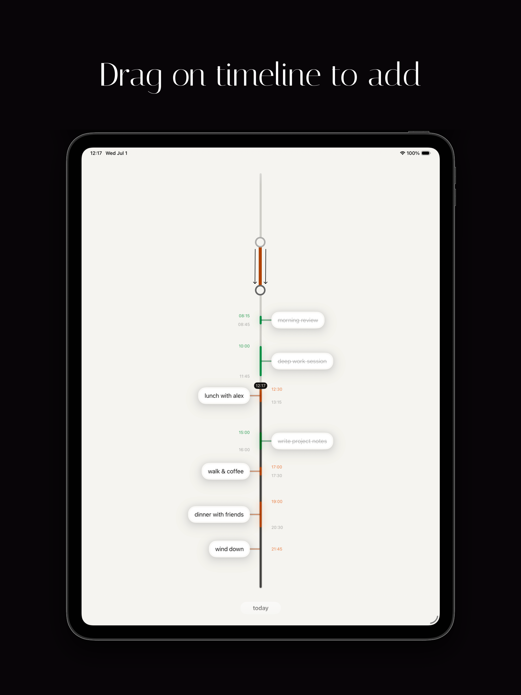 Drift: Daily Timeline screenshot 5