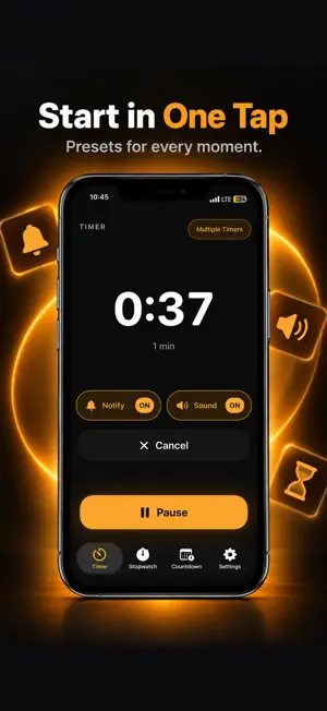 Deck: Timer & Countdown Clock screenshot 2
