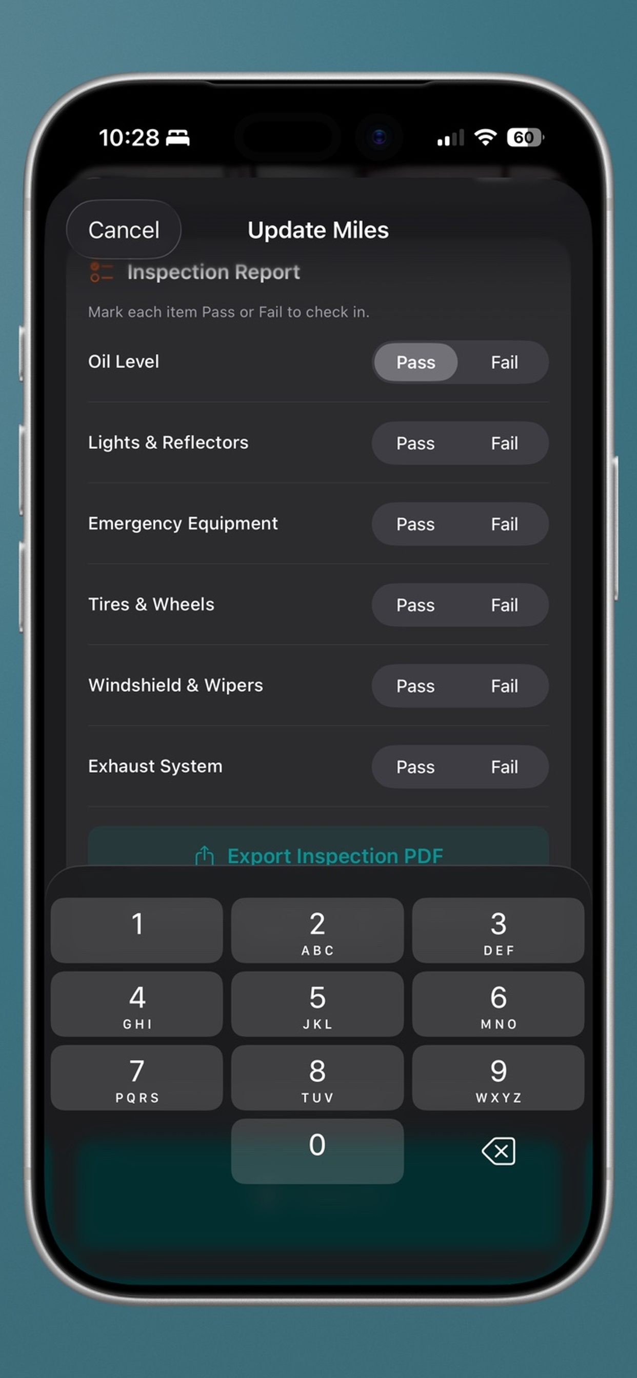 Fleet Maintenance Tracker screenshot 5