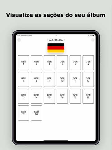 Controle Figurinhas Copa 2026 iPad screenshot 4