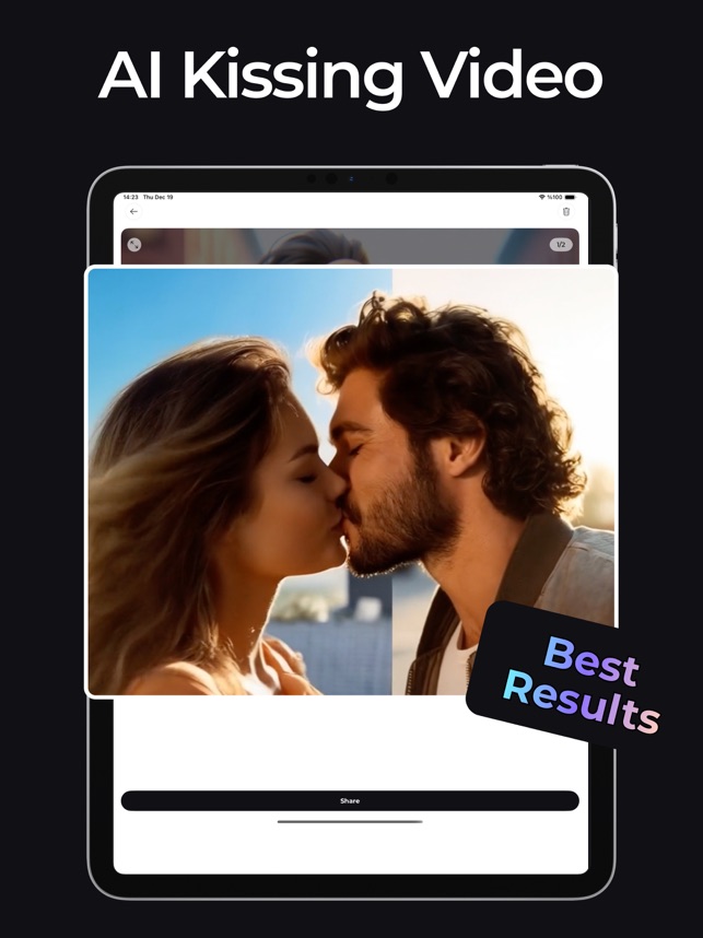 Screenshot of IRMO AI Video Photo Generator