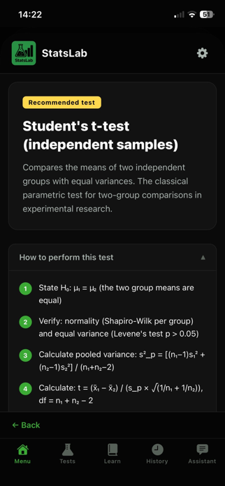 StatsLab Screenshot 5 of 7