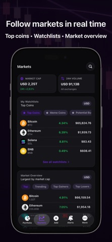 Crypto Tracker: Coin Voidly Screenshot 2 of 10