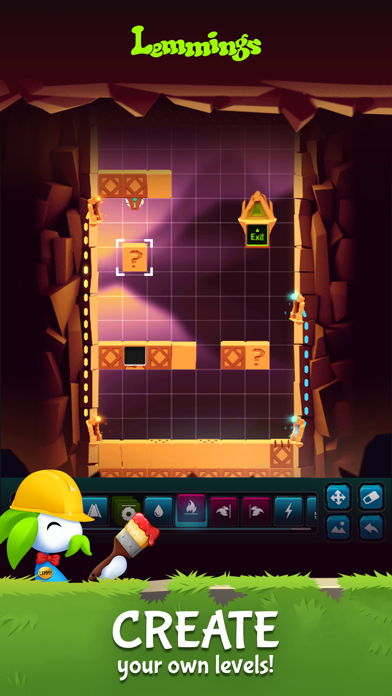 Lemmings: The Puzzle Adventure Screenshot