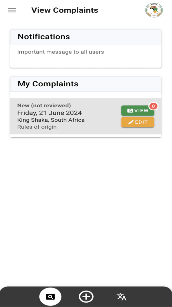 NTB Reporting - AfCFTA