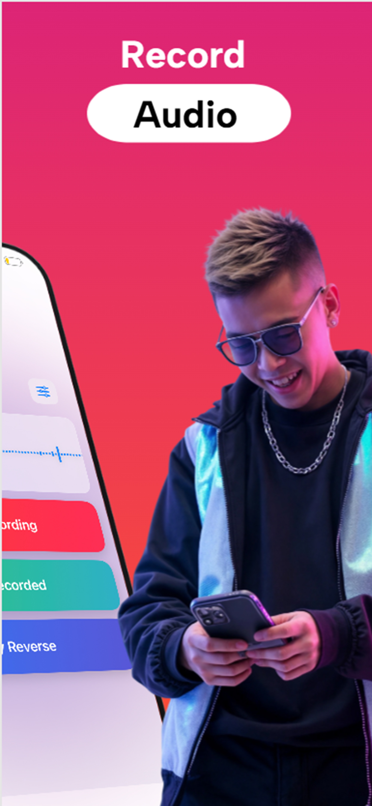 Reverse Audio - Singing screenshot 2