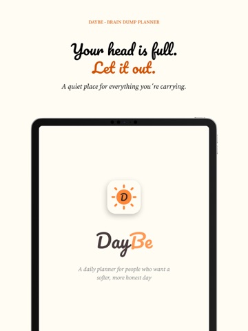 DayBe: Ai Daily Planner iPad screenshot