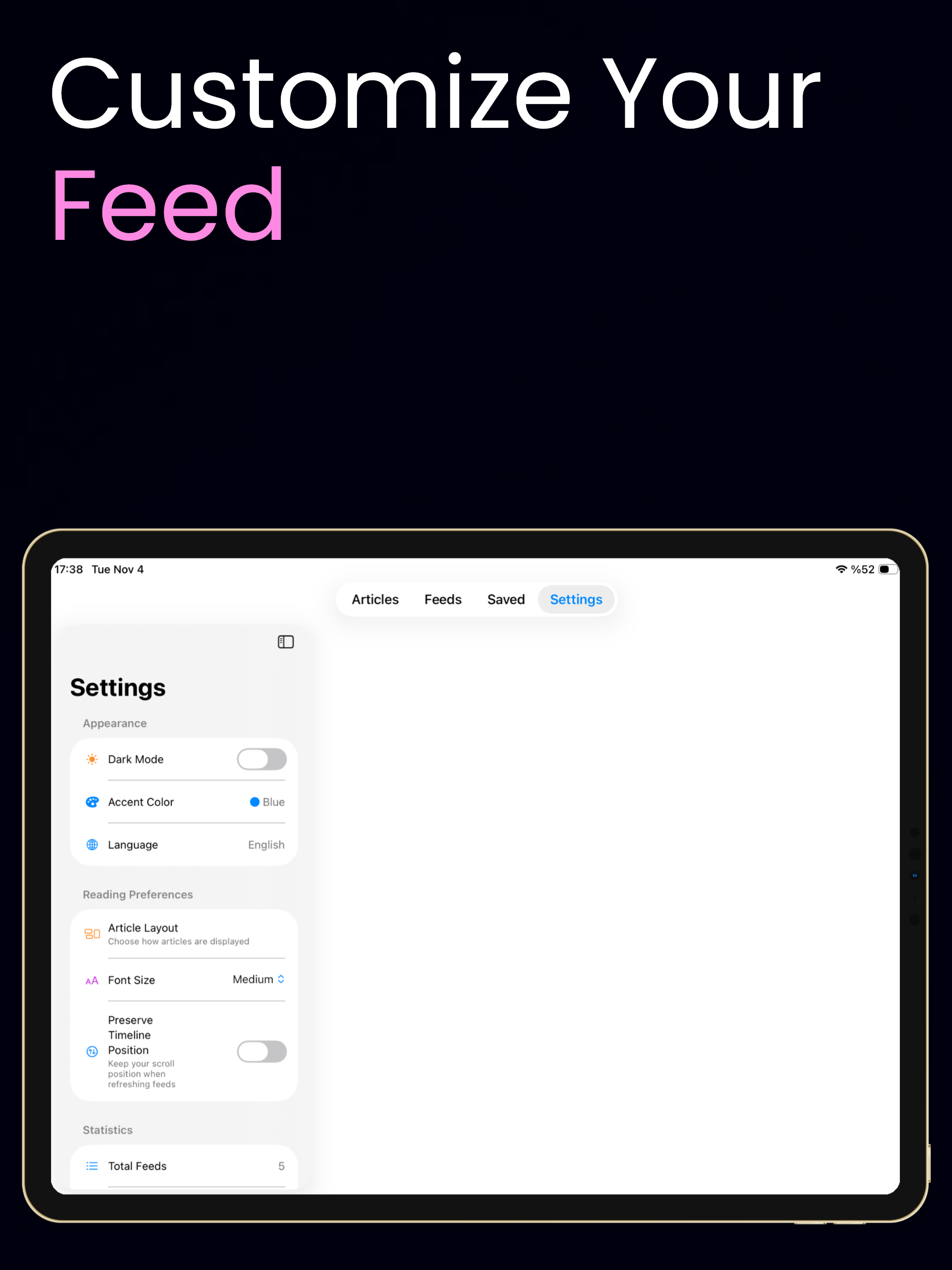 Simplio News Reader screenshot 17