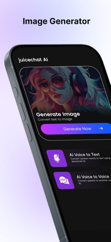 Juicy Chat AI : AI Fantasy iPhone screenshot