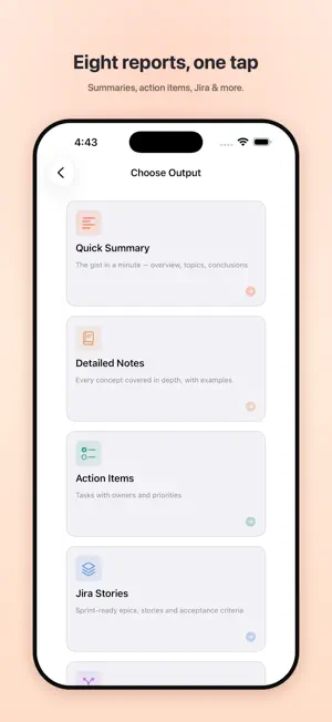Kiln: AI Meeting Reports screenshot 1