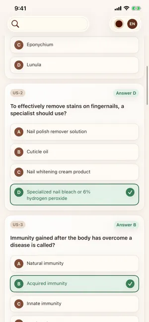 Nail Exam screenshot 3