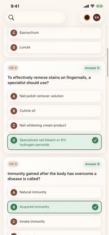 Nail Exam screenshot