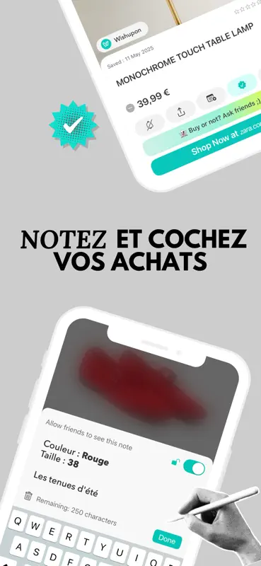 WISHUPON - Liste de mes envies screenshot 9 of 10