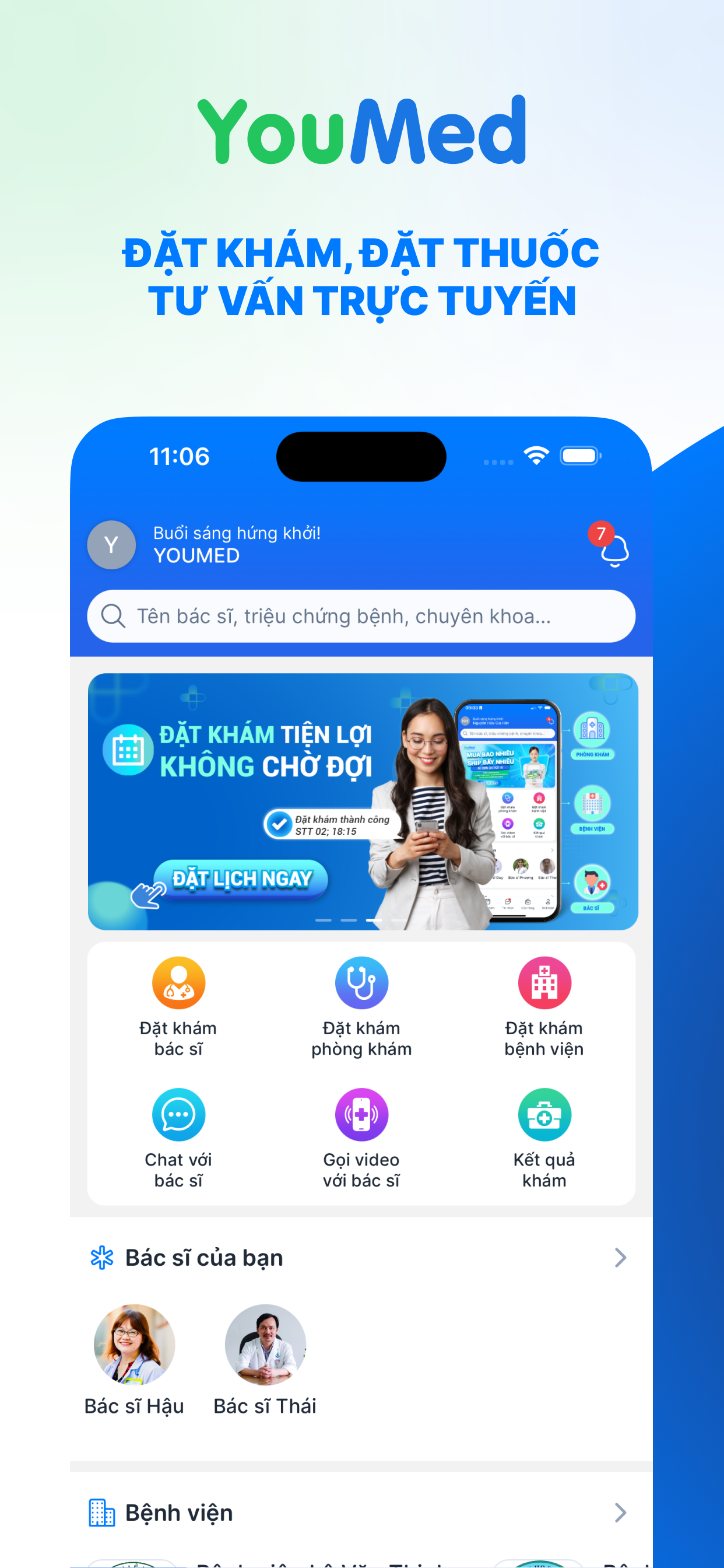 YouMed - Ứng dụng đặt khám