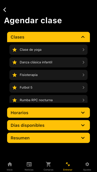 App screenshot