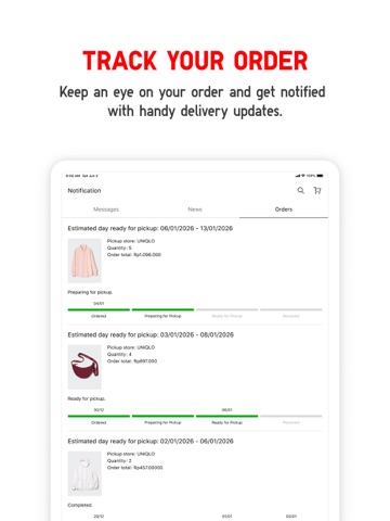 UNIQLO Indonesia iPad screenshot 3