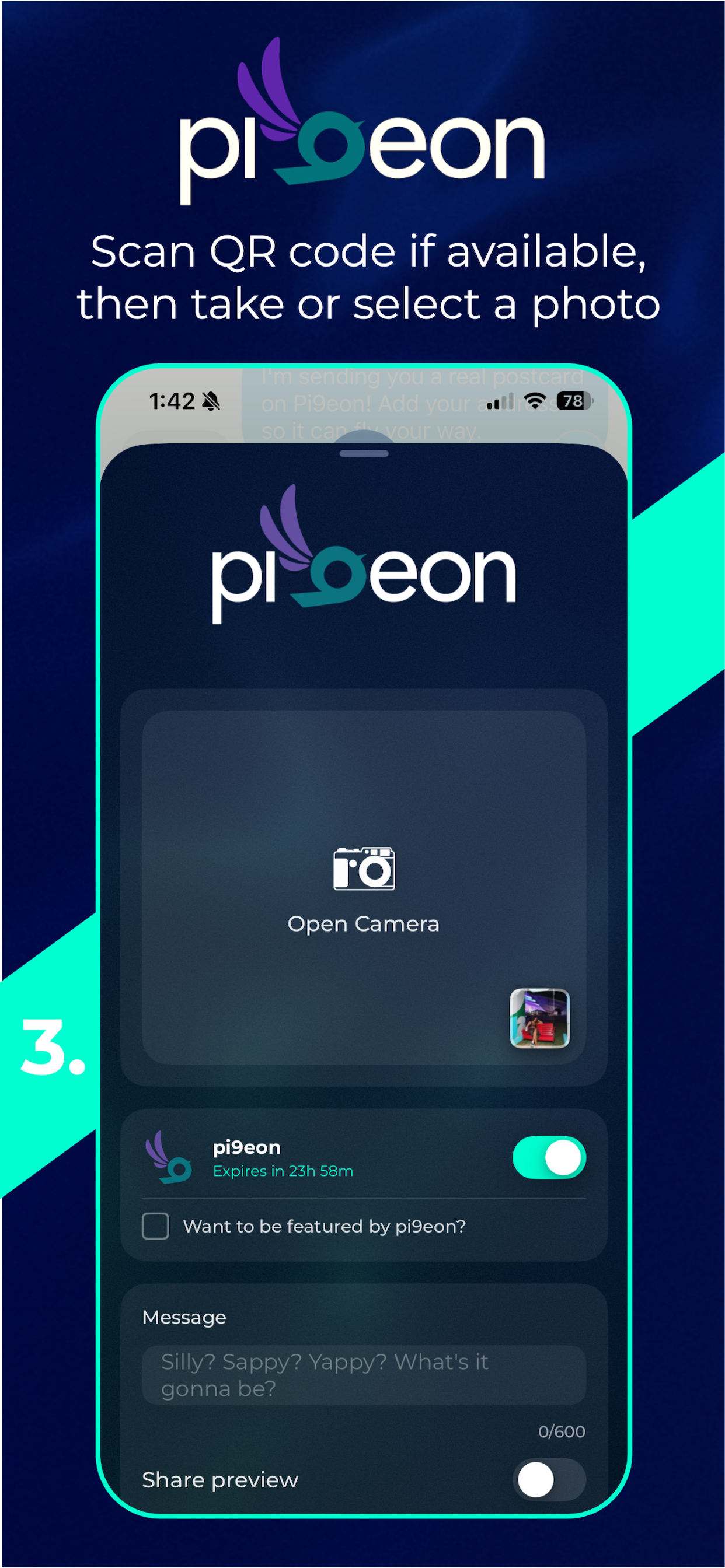 Pi9eon screenshot 3