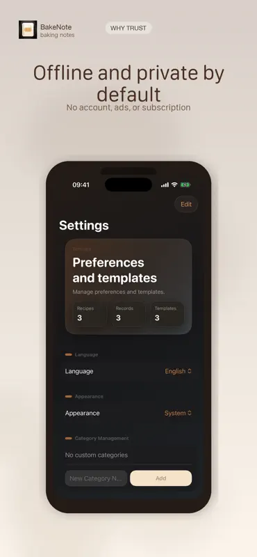 BakeNote : Baking Diary screenshot 5 of 5