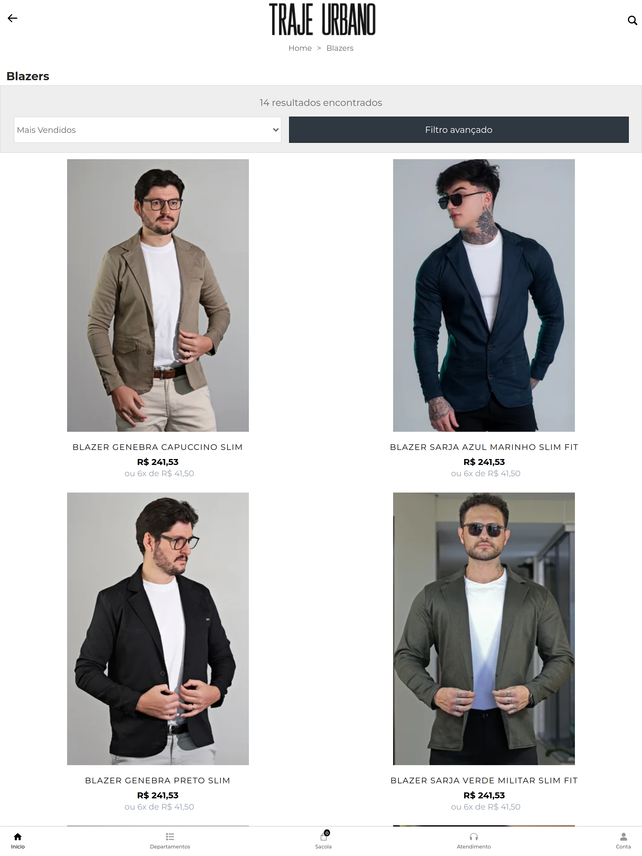 Traje Urbano