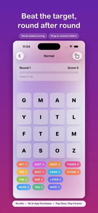 Letterscape: Word Hunt screenshot 1