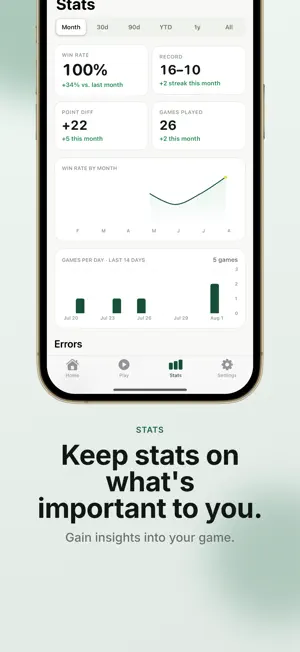 Pickleball - Dink Data screenshot 3