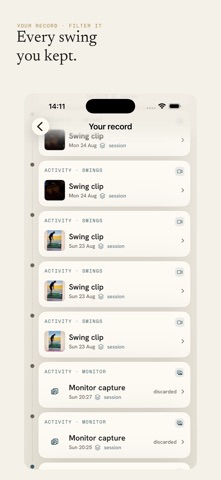 YUGEN Golf: GPS & Swing Camera screenshot 8