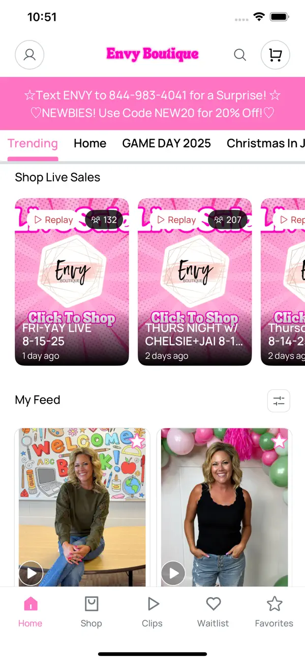 Screenshot #2 pour Envy Boutique