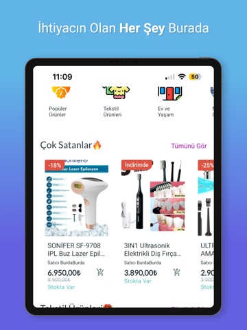 BurdaBurda iPad screenshot