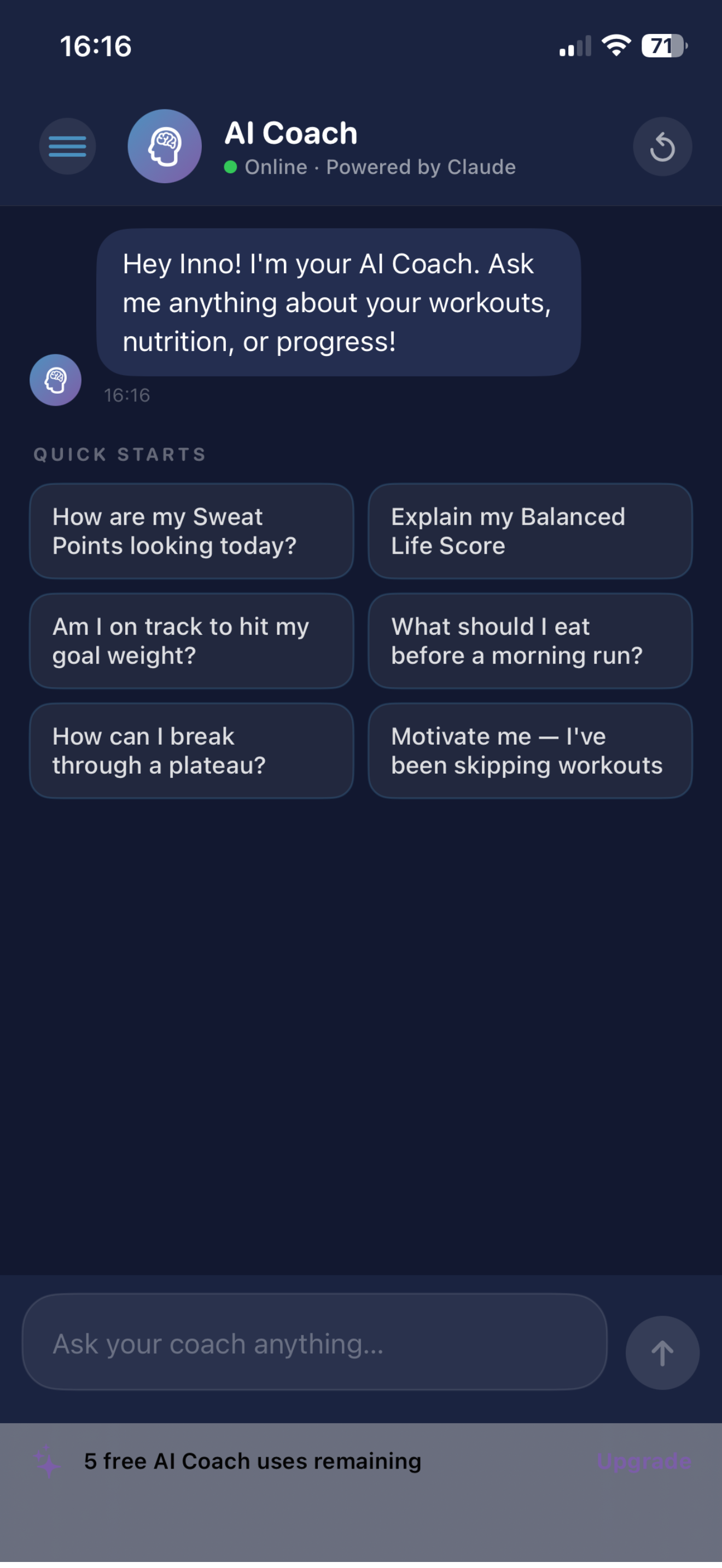 Balanced Life: Weight Tracker