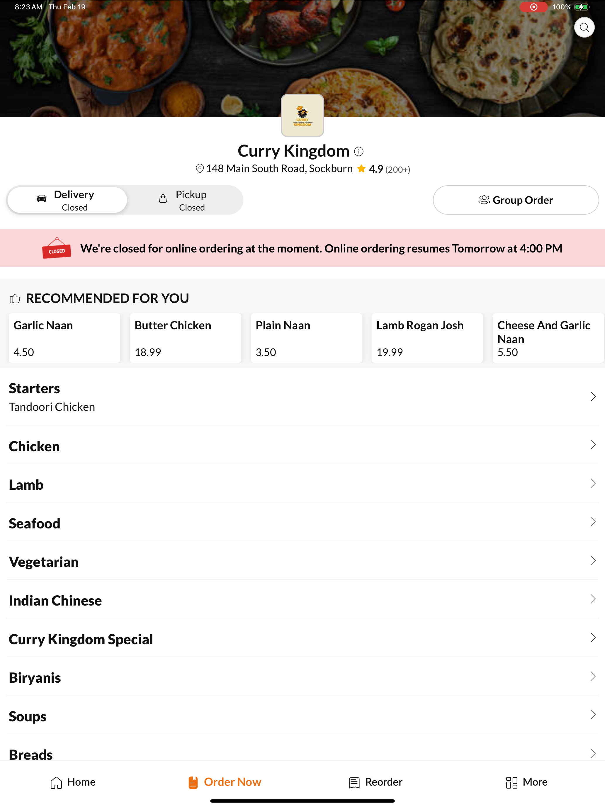 Curry Kingdom Sockburn screenshot 6
