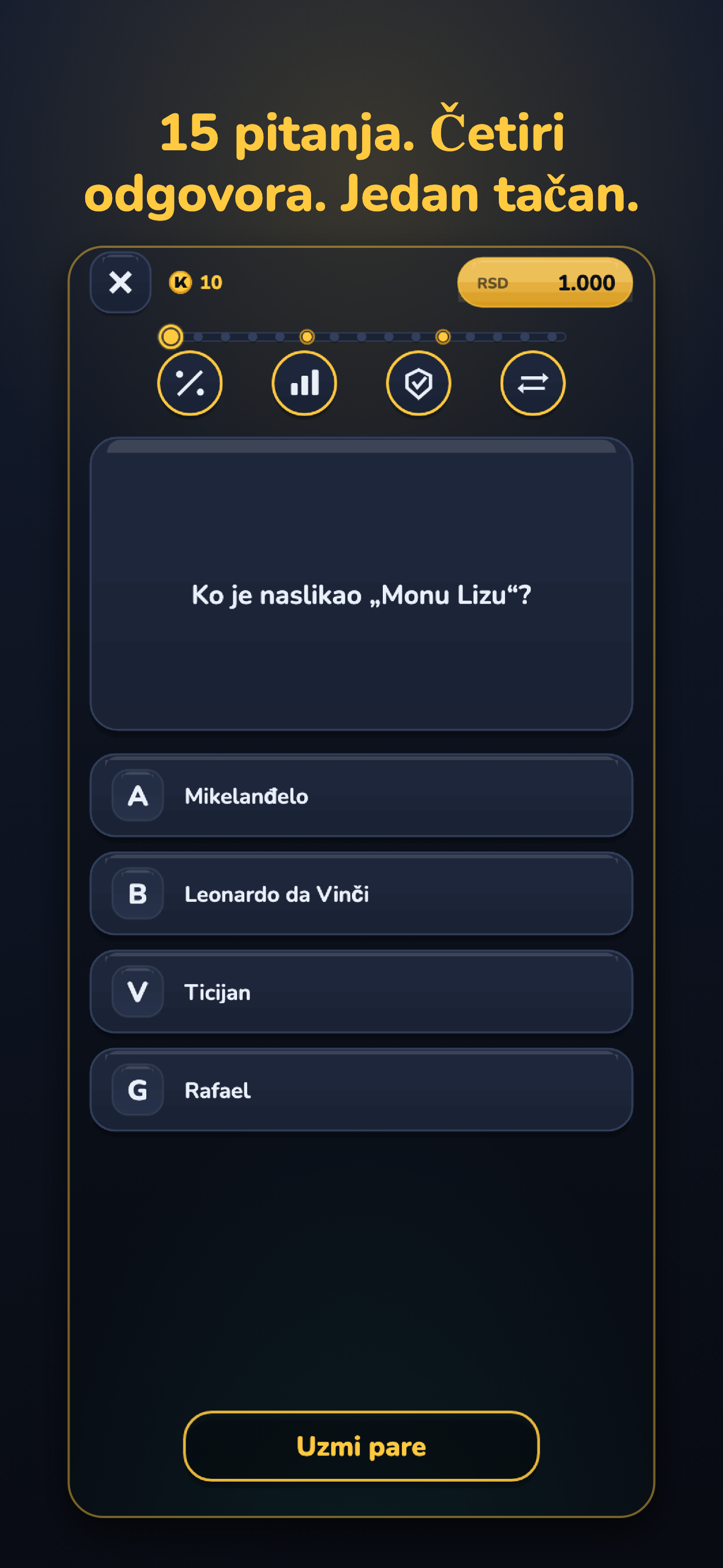 KVIZKO: Srpski kviz znanja screenshot 2