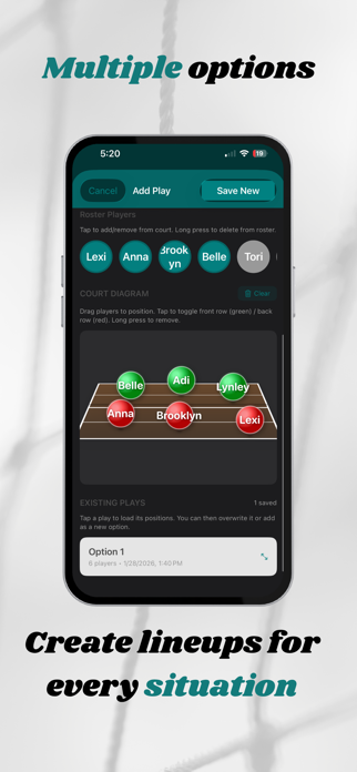 Volleyball Rotations Tracker Screenshot 4 of 6