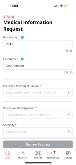 Takeda Connect (US) iPhone Screenshot 3