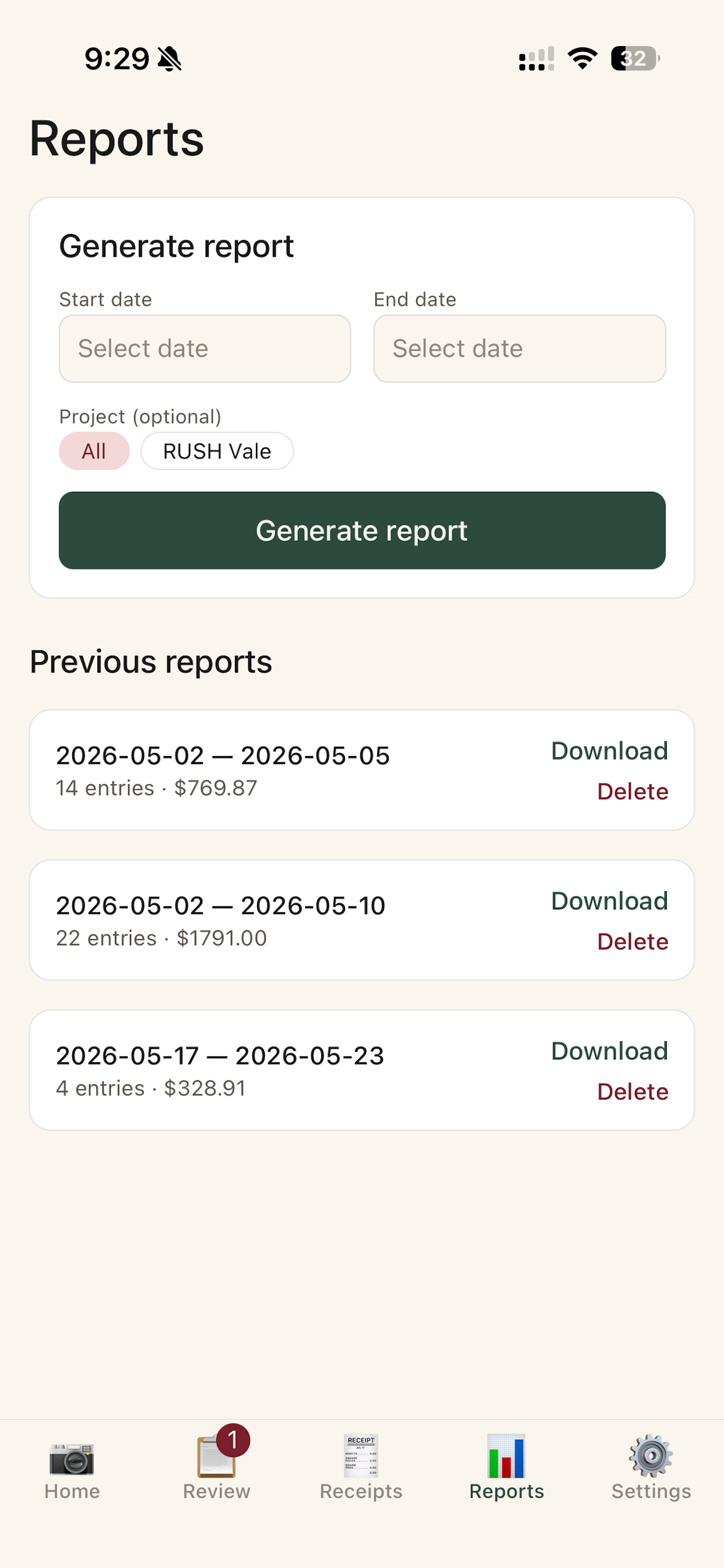 Expensis screenshot 6