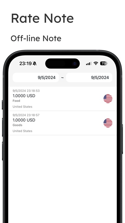 Rate Note - Real-time, Offline screenshot-3