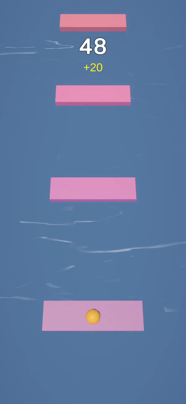 Screenshot #3 pour Hop Drop: Swipe & Tap