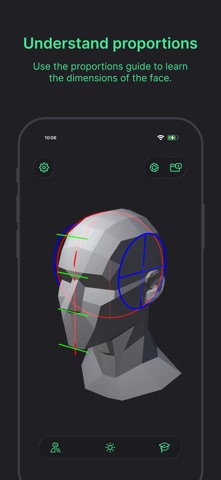 Head Model Studio - Art Study Screenshot 5 of 10