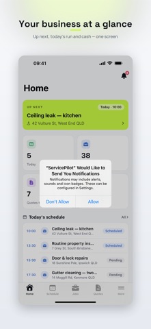 App screenshot