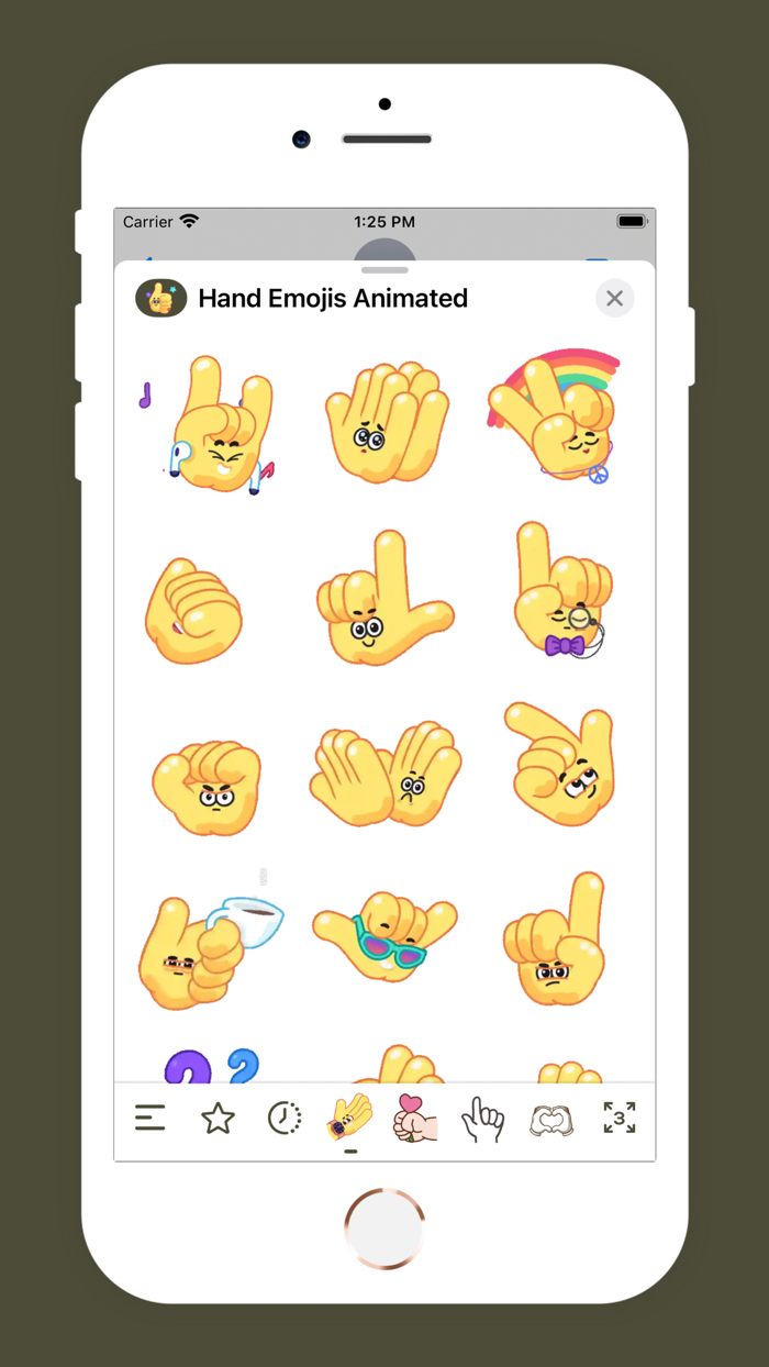 Hand Emojis Animated