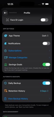 Finance Tracker Pro screenshot