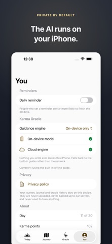 Karma: Daily Reset & Journal Screenshot 7 of 7