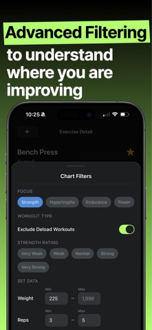 Reps Workout Log & Planner screenshot