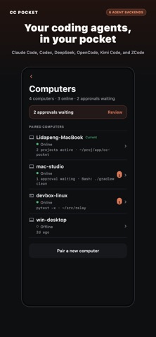CC Pocket - AI Code Remote Screenshot 1 of 6