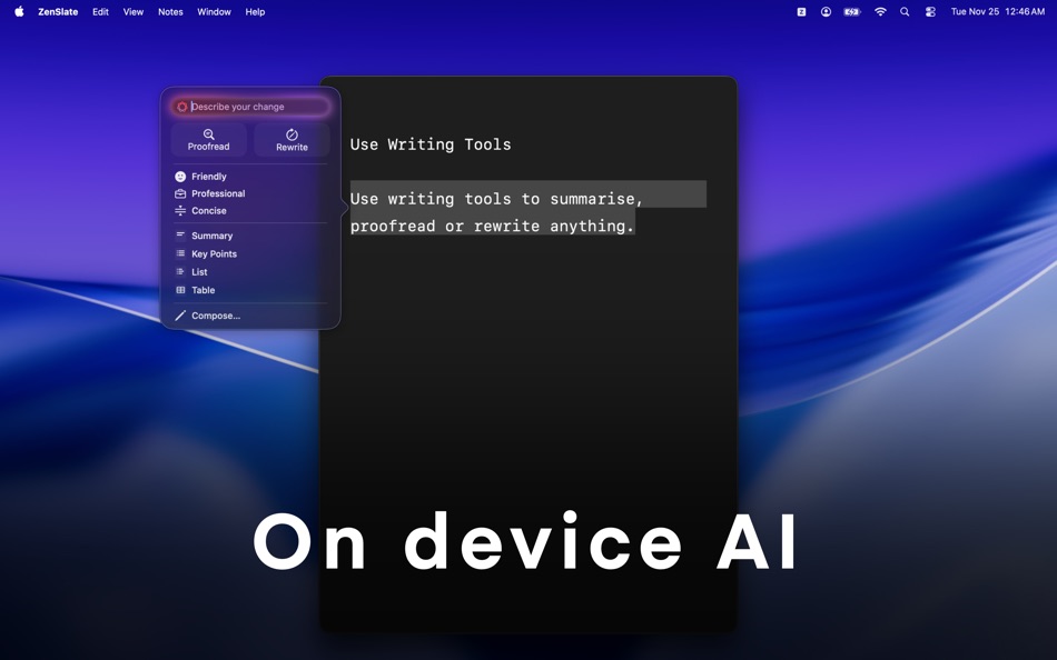 #2. ZenSlate: Just Write (macOS) 由: Sachin Kumar