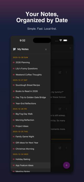 Snippets: Quick Markdown Notes Screenshot 1 of 4