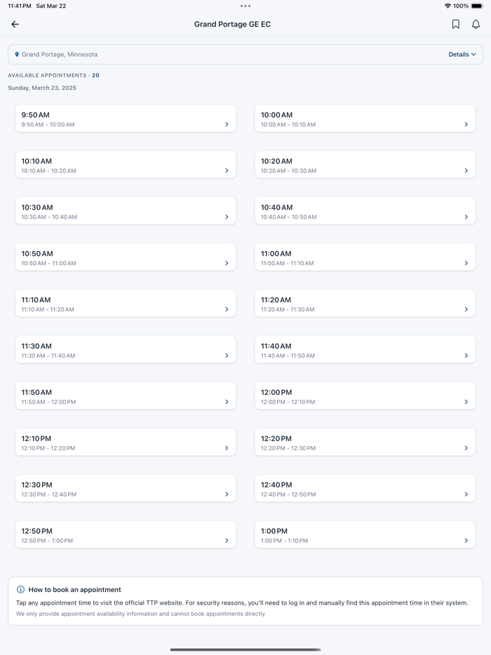 TTP Interview Finder